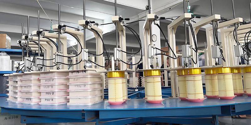 Automotive filter production equipment